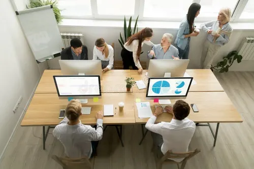 Business team meeting
